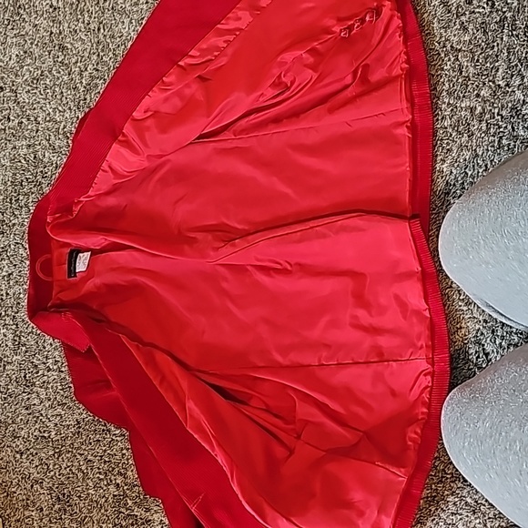 STUNNING VINTAGE COLLECTIONS MISSY RED CORDUROY BLAZER - Picture 8 of 12